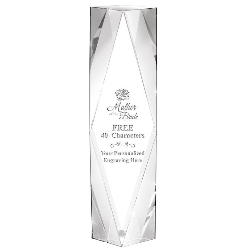 8" GEMINI CRYSTAL AWARD