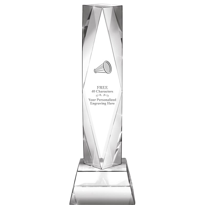 12"GEMINI CRYSTAL WITH BASE