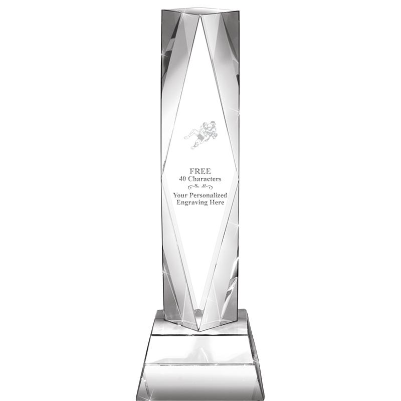 12"GEMINI CRYSTAL WITH BASE