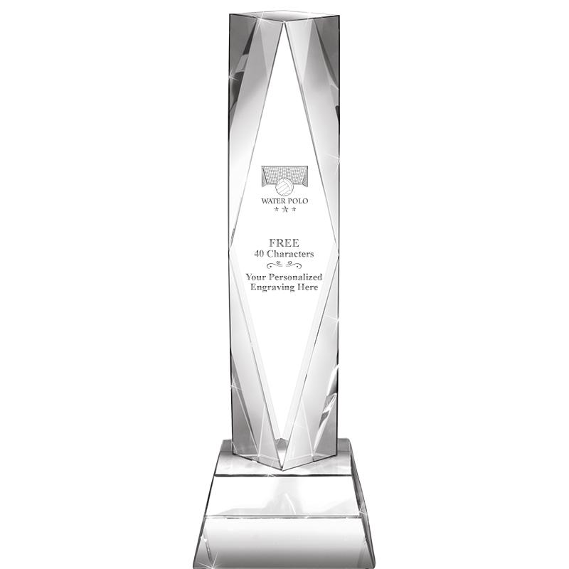 12"GEMINI CRYSTAL WITH BASE