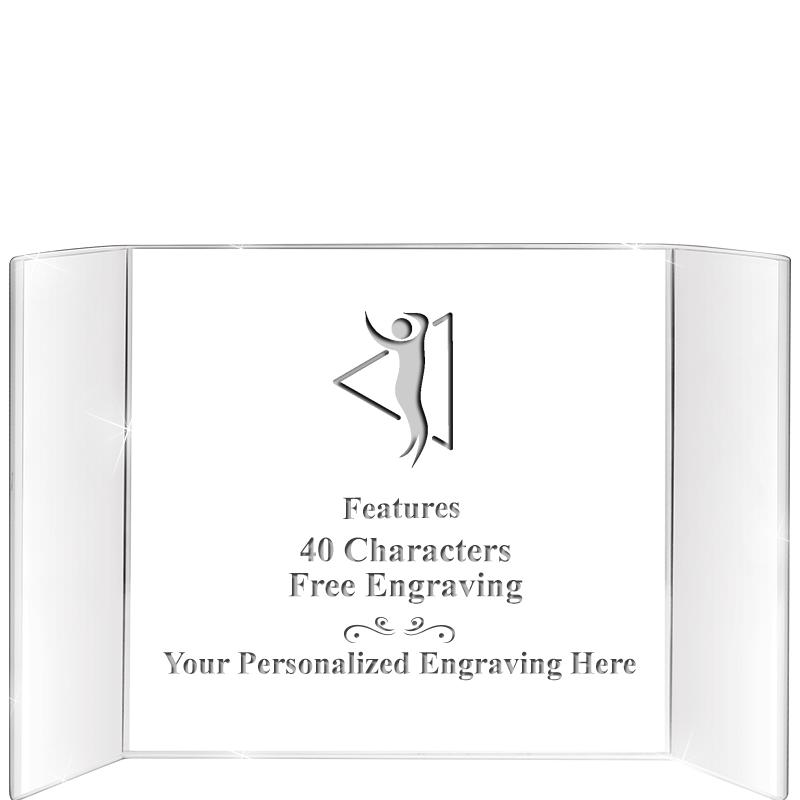 5"x7" COLISEUM CRYSTAL