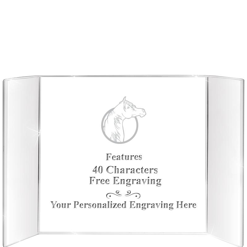 5"x7" COLISEUM CRYSTAL