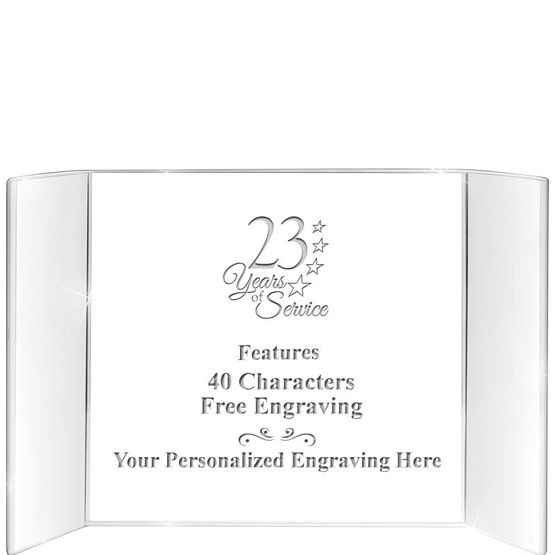 5"x7" COLISEUM CRYSTAL