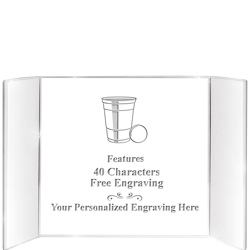 5"x7" COLISEUM CRYSTAL