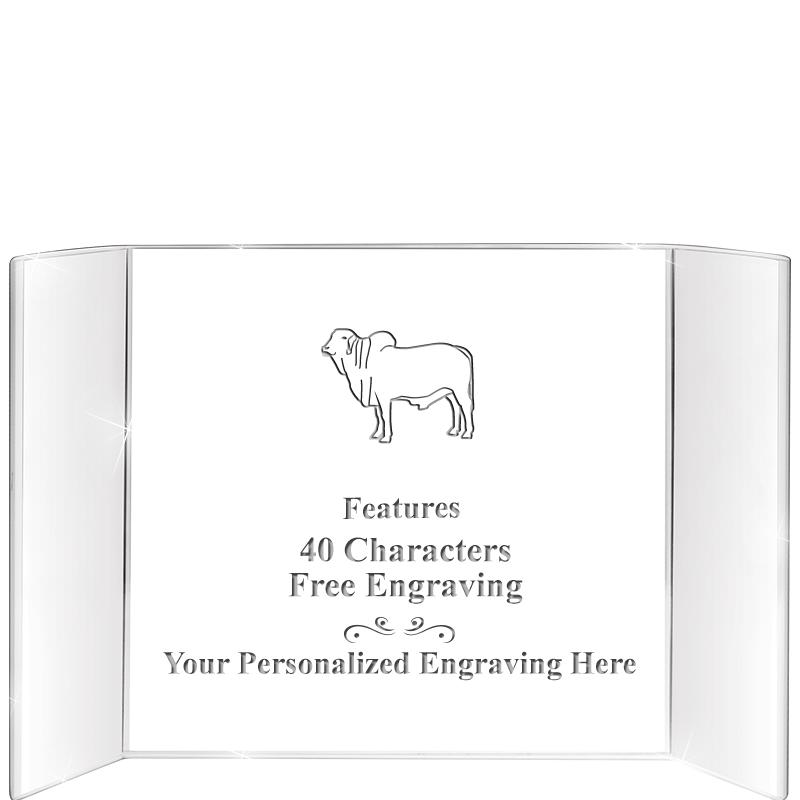 5"x7" COLISEUM CRYSTAL