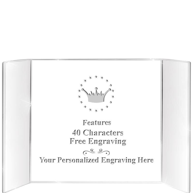 5"x7" COLISEUM CRYSTAL