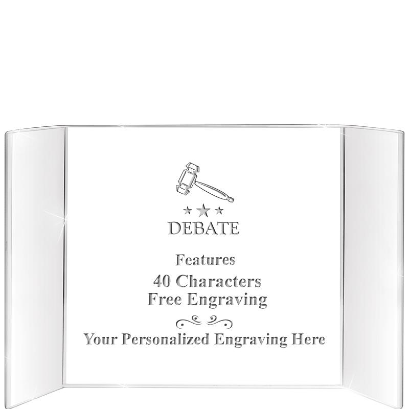 5"x7" COLISEUM CRYSTAL