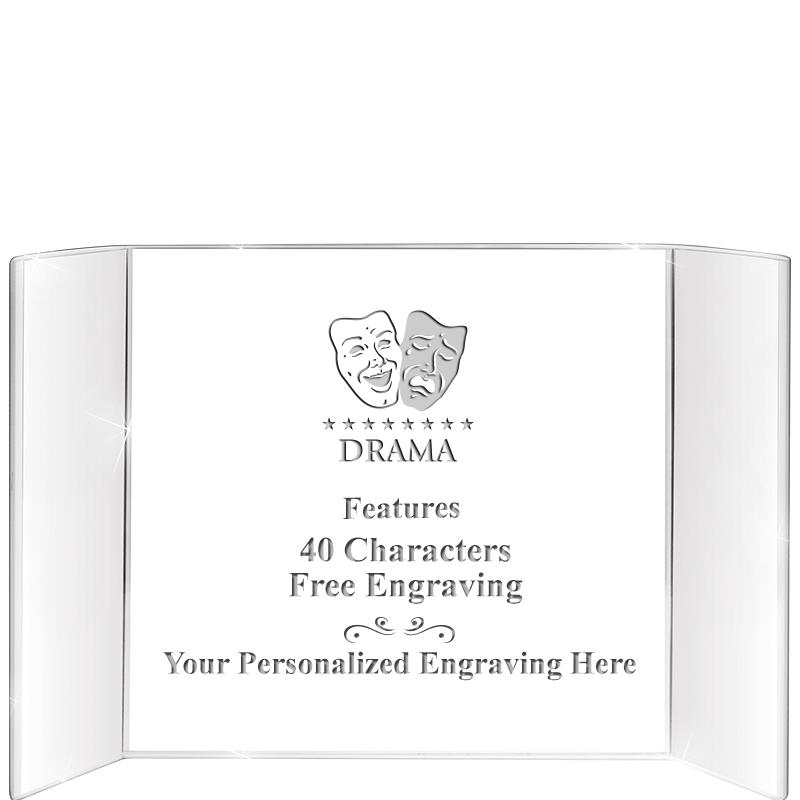 5"x7" COLISEUM CRYSTAL