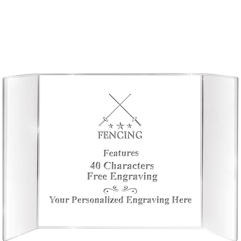 5"x7" COLISEUM CRYSTAL