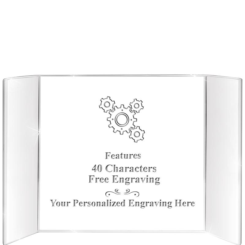 5"x7" COLISEUM CRYSTAL