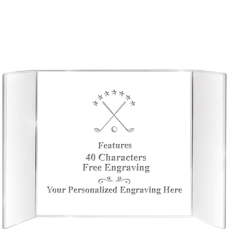 5"x7" COLISEUM CRYSTAL
