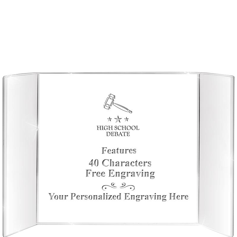 5"x7" COLISEUM CRYSTAL