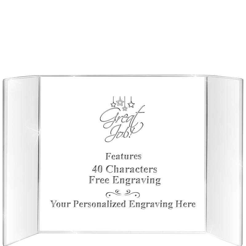 5"x7" COLISEUM CRYSTAL