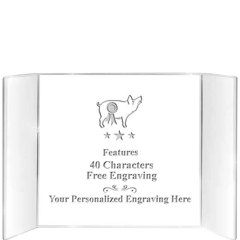 5"x7" COLISEUM CRYSTAL