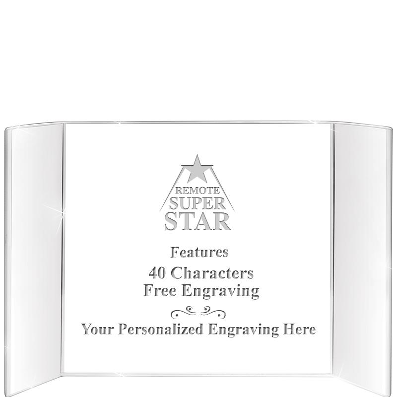 5"x7" COLISEUM CRYSTAL