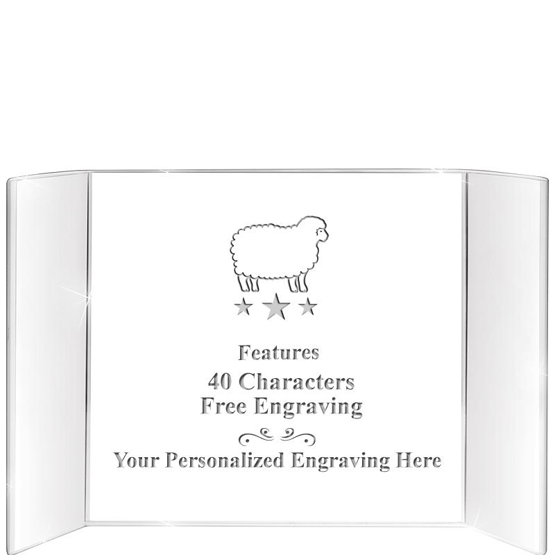 5"x7" COLISEUM CRYSTAL