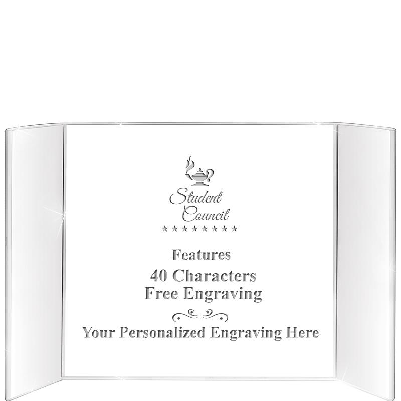 5"x7" COLISEUM CRYSTAL