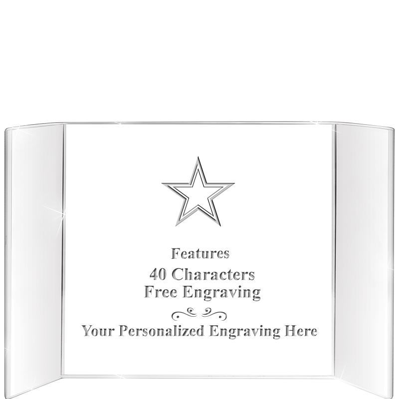 5"x7" COLISEUM CRYSTAL