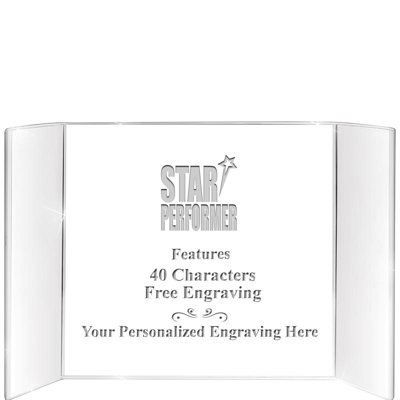 5"x7" COLISEUM CRYSTAL