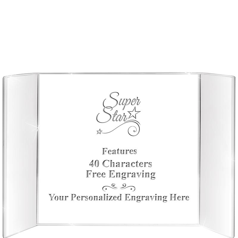 5"x7" COLISEUM CRYSTAL