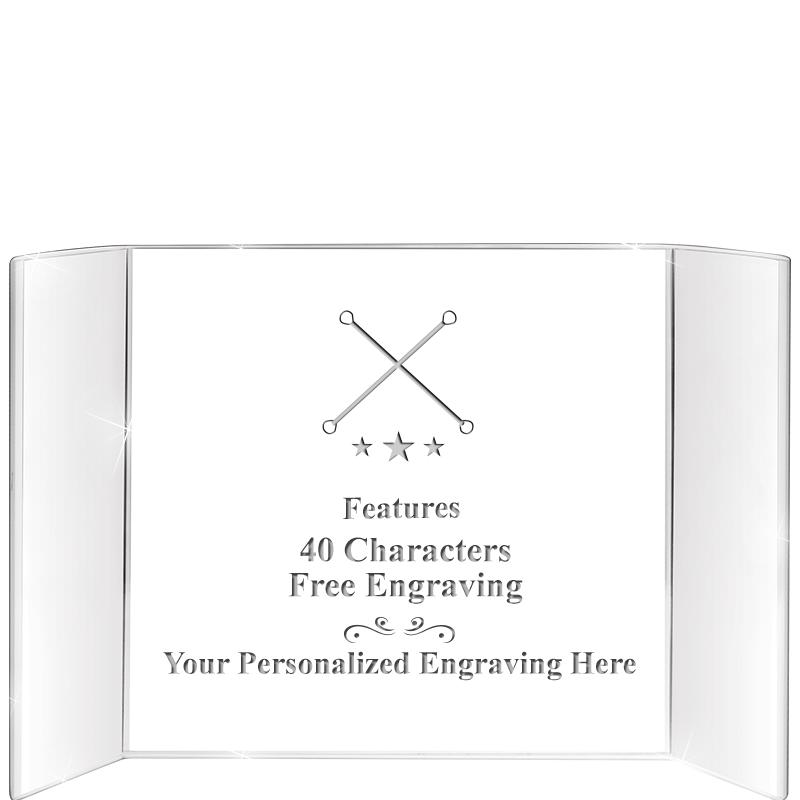 5"x7" COLISEUM CRYSTAL