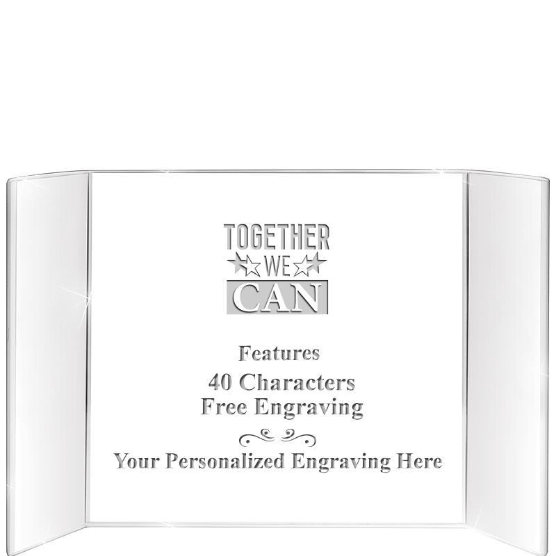 5"x7" COLISEUM CRYSTAL