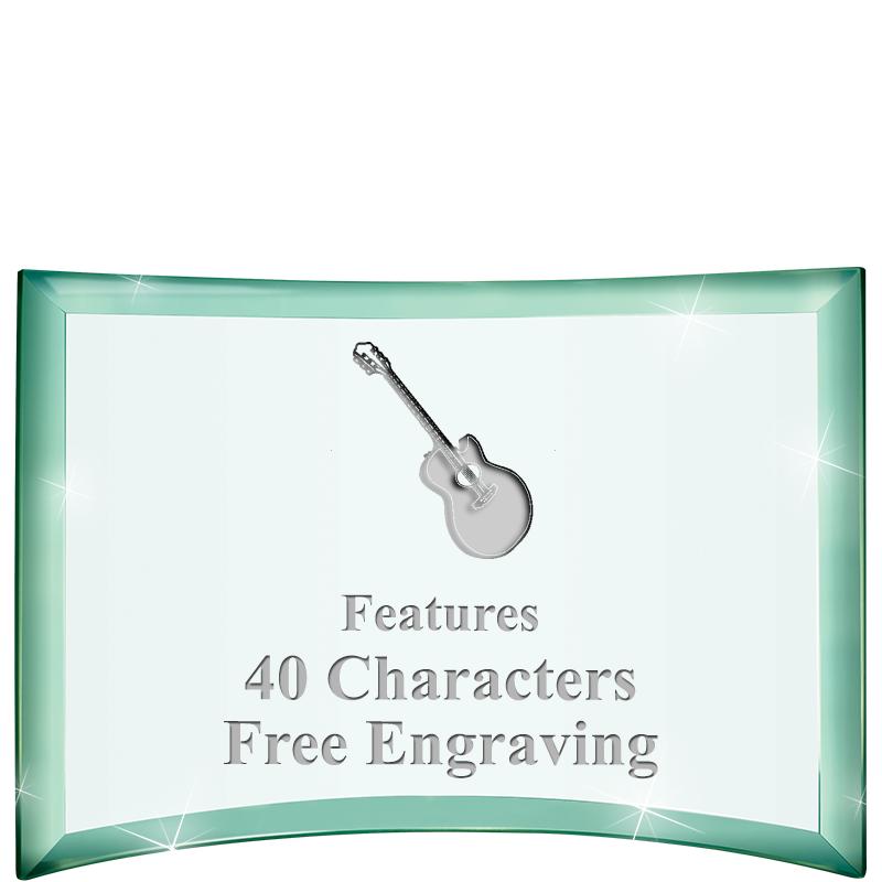 5 1/2"x 3 3/4" ARCHWAY CRYSTAL