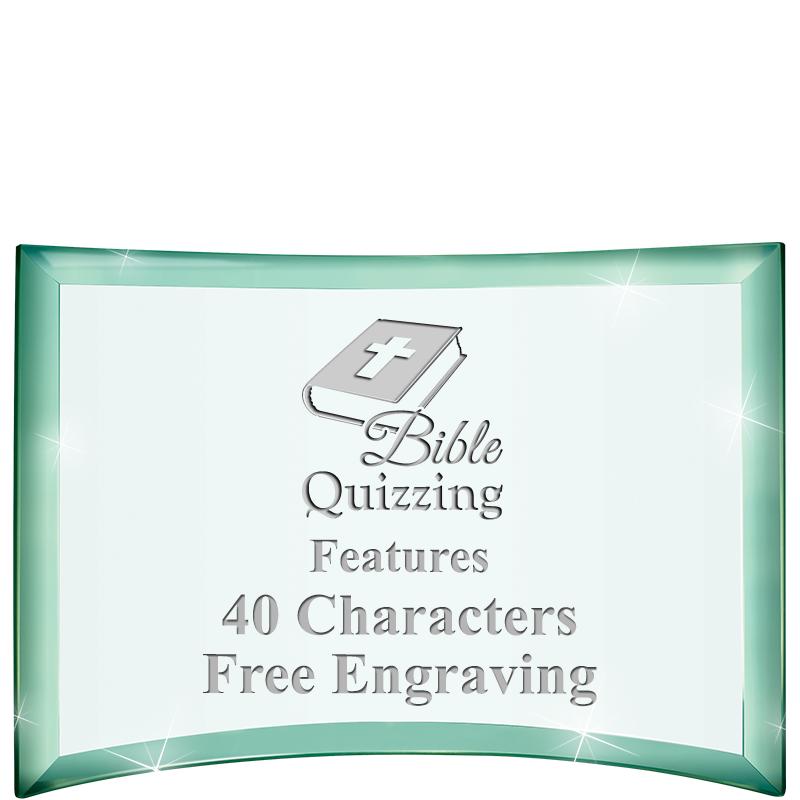 5 1/2"x 3 3/4" ARCHWAY CRYSTAL