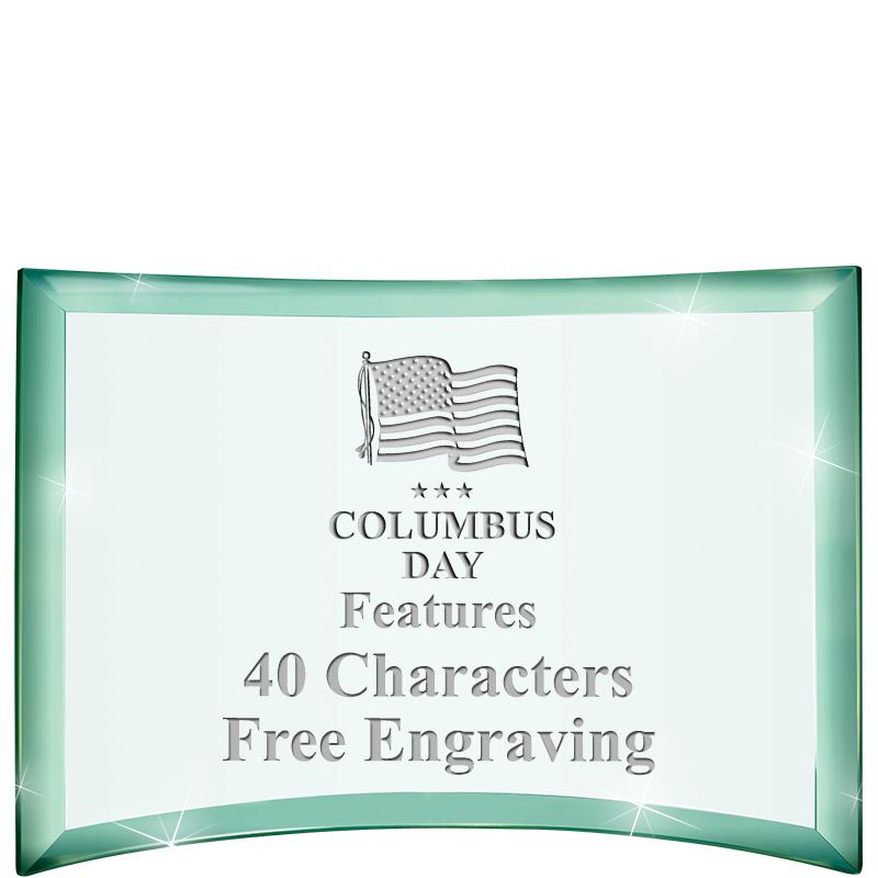 5 1/2"x 3 3/4" ARCHWAY CRYSTAL