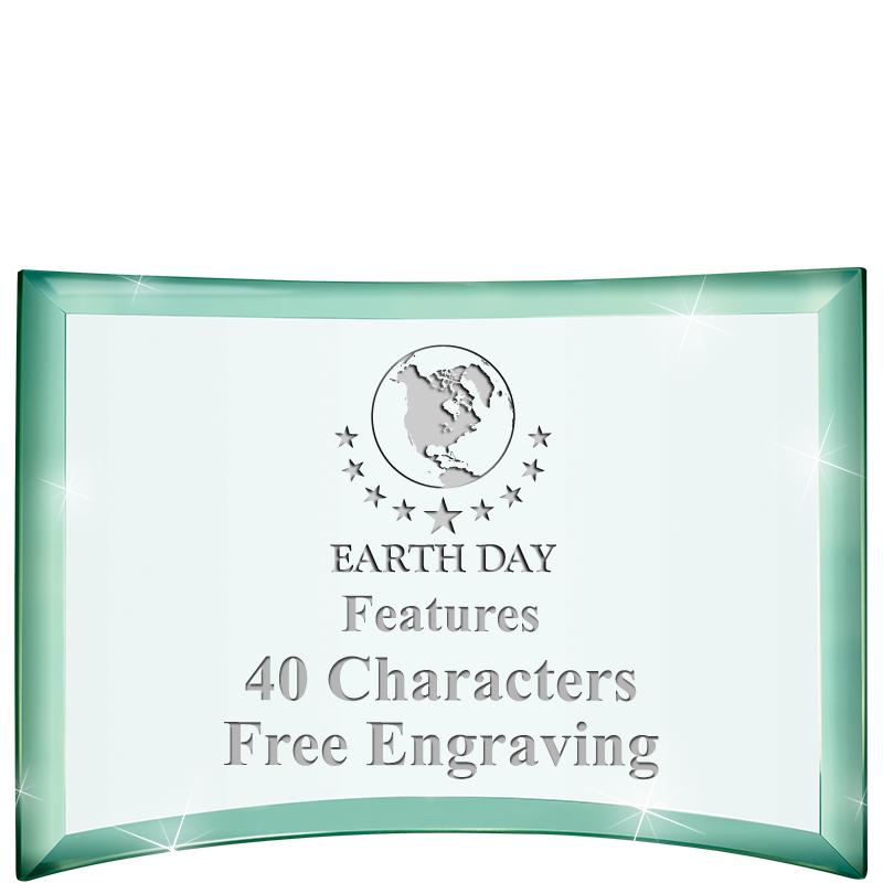 5 1/2"x 3 3/4" ARCHWAY CRYSTAL