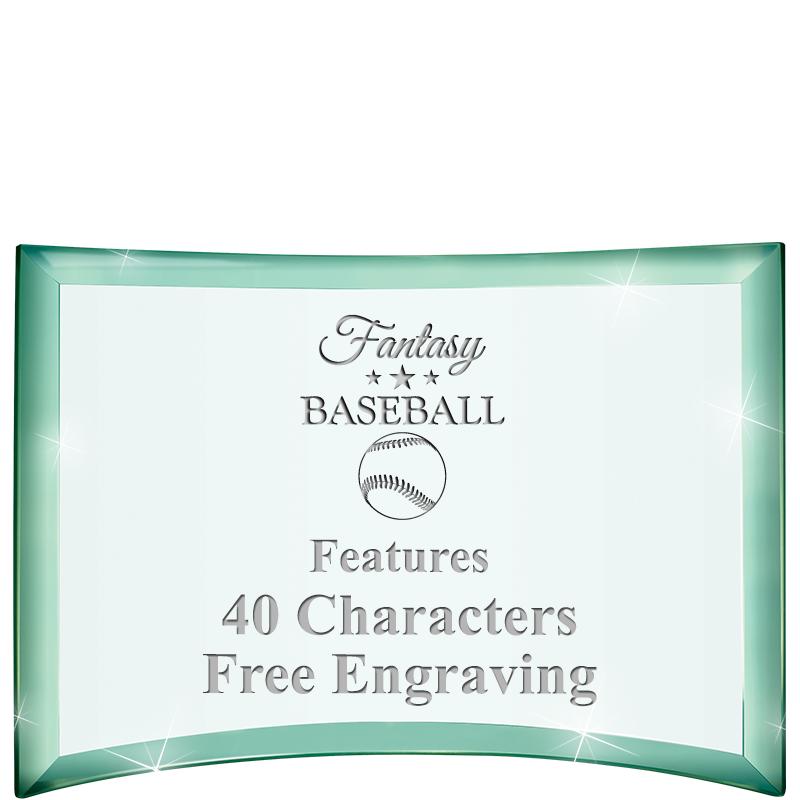 5 1/2"x 3 3/4" ARCHWAY CRYSTAL