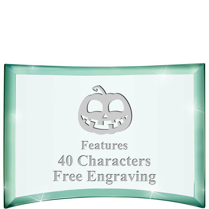 5 1/2"x 3 3/4" ARCHWAY CRYSTAL