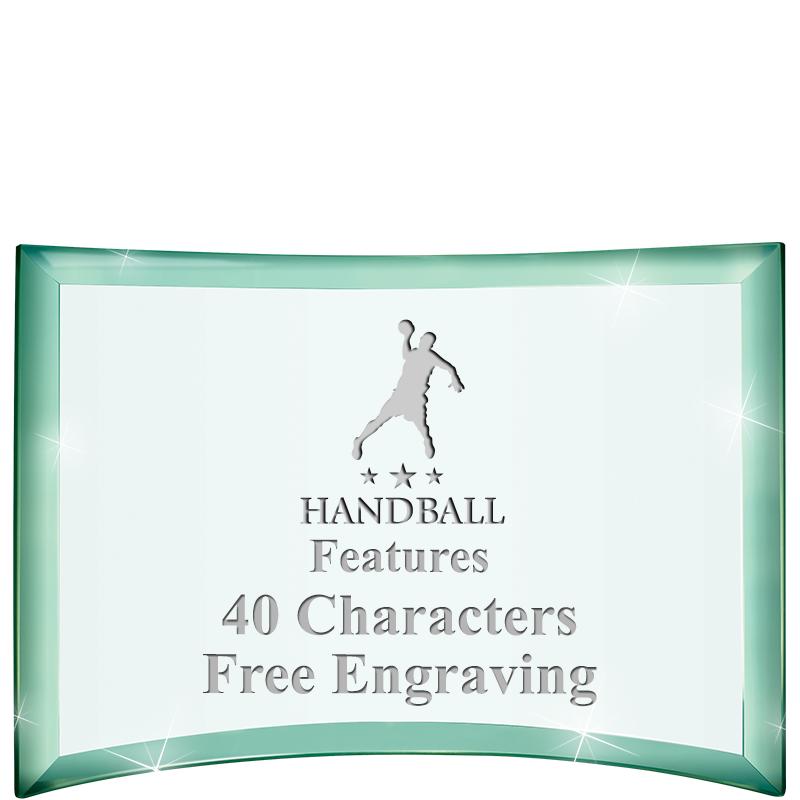 5 1/2"x 3 3/4" ARCHWAY CRYSTAL