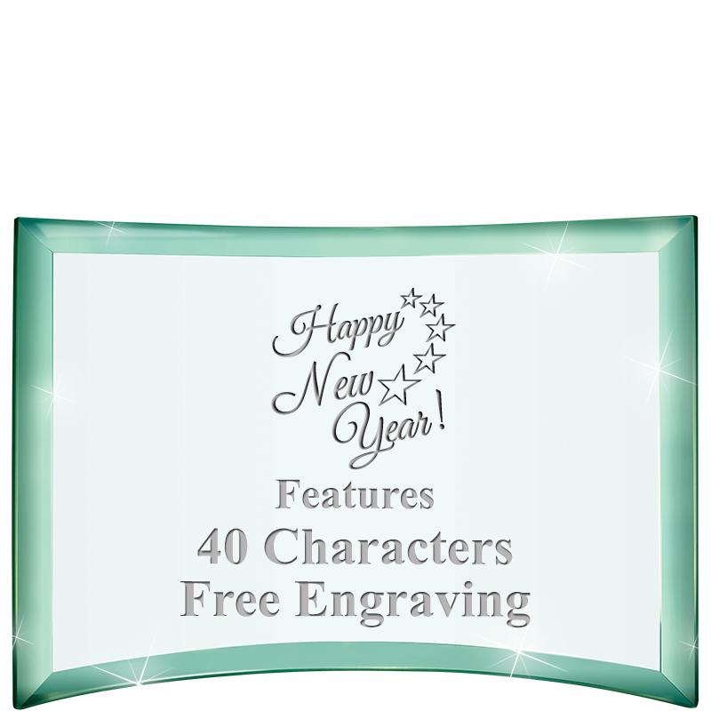 5 1/2"x 3 3/4" ARCHWAY CRYSTAL