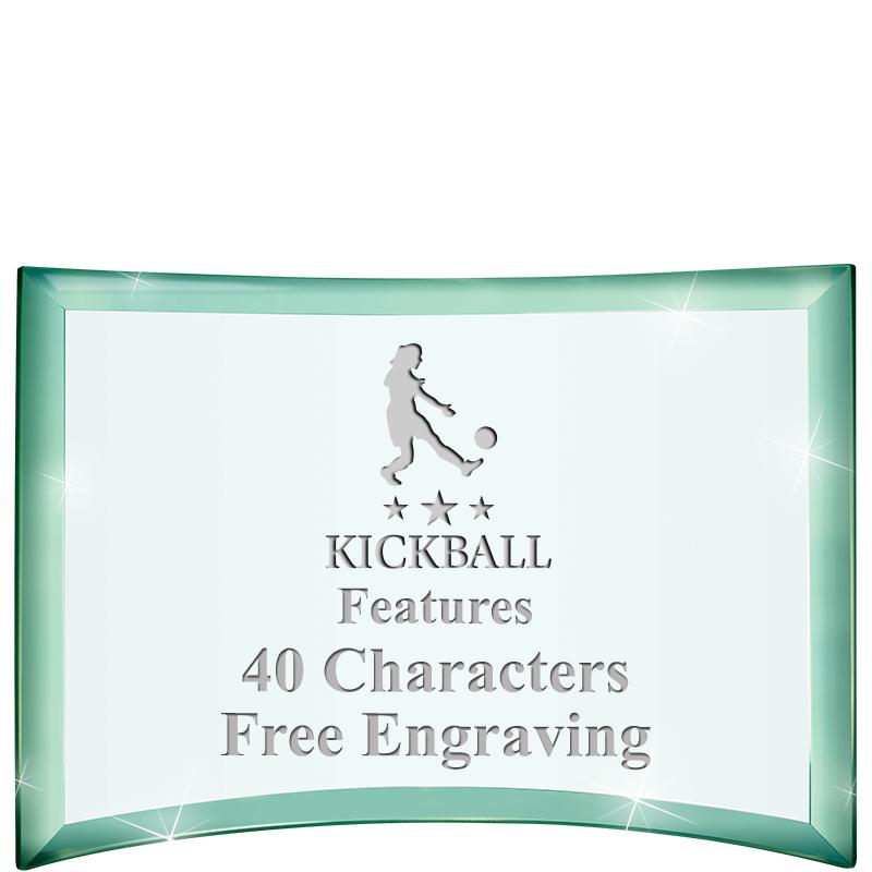 5 1/2"x 3 3/4" ARCHWAY CRYSTAL