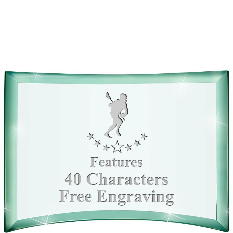 5 1/2"x 3 3/4" ARCHWAY CRYSTAL