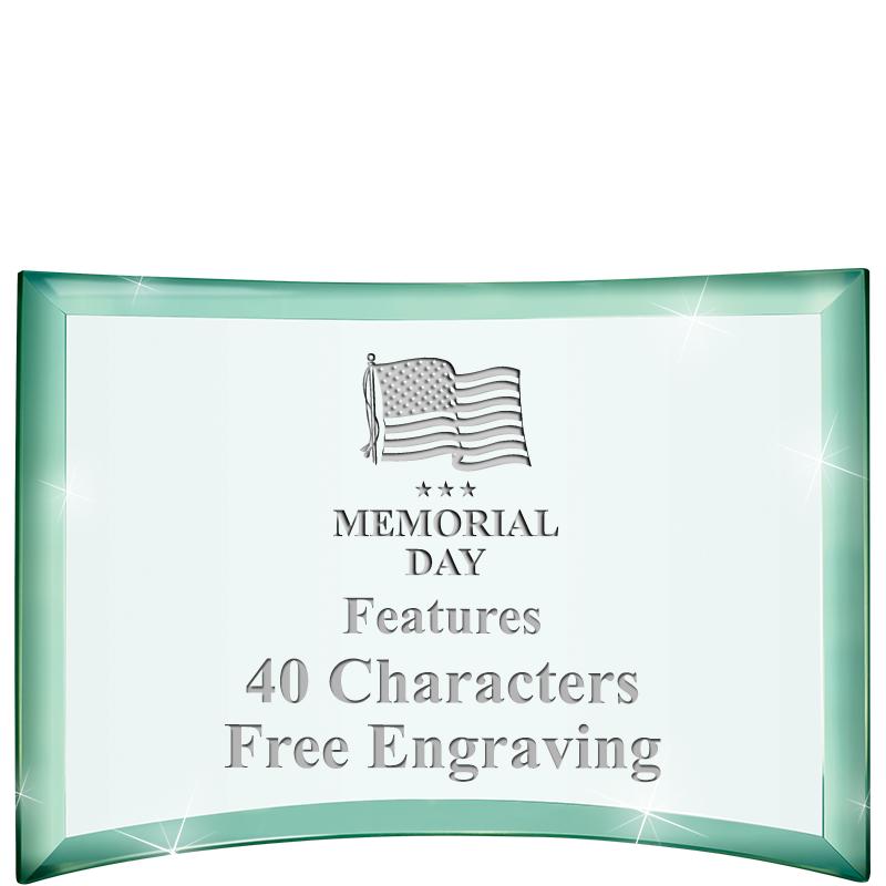 5 1/2"x 3 3/4" ARCHWAY CRYSTAL