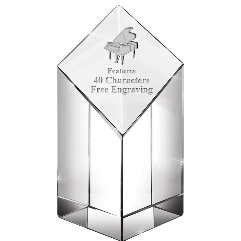 6" DIAMOND PINNACLE CRYSTAL