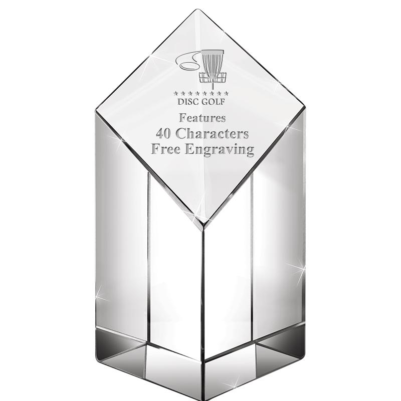 6" DIAMOND PINNACLE CRYSTAL