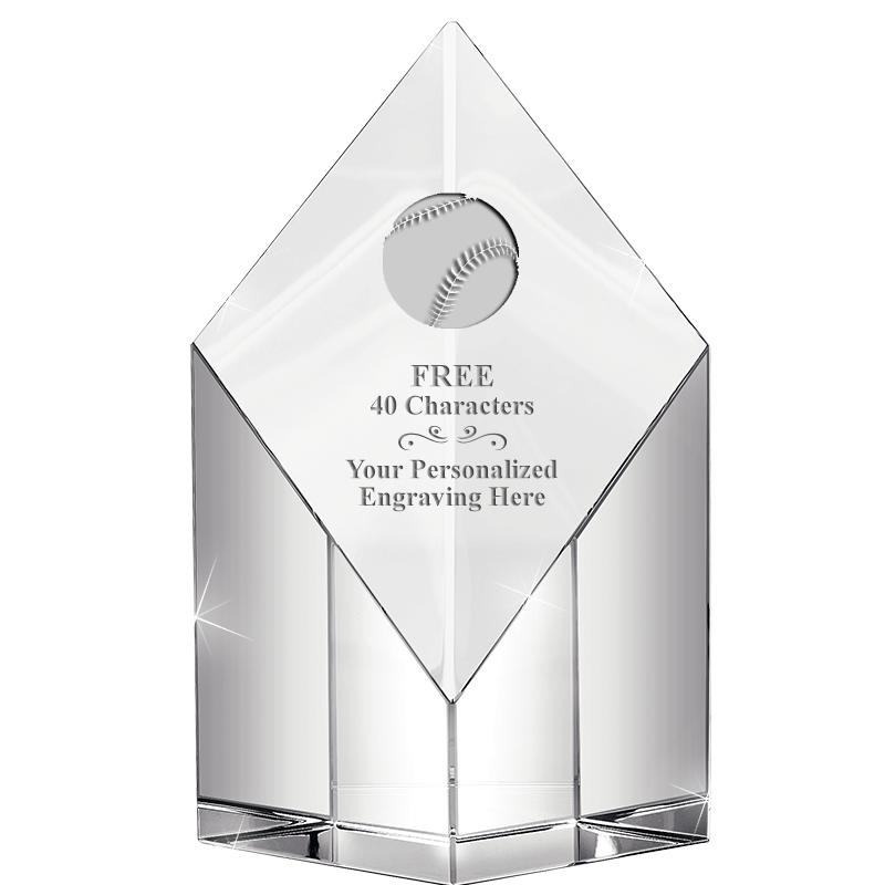 8" DIAMOND PEAK CRYSTAL