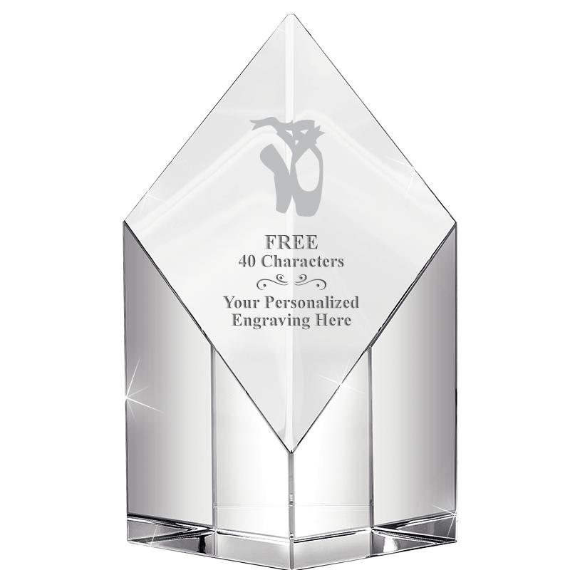 8" DIAMOND PEAK CRYSTAL