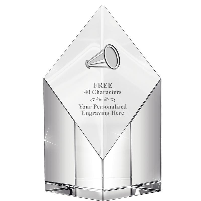 8" DIAMOND PEAK CRYSTAL