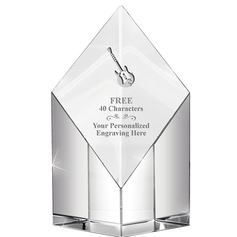 8" DIAMOND PEAK CRYSTAL