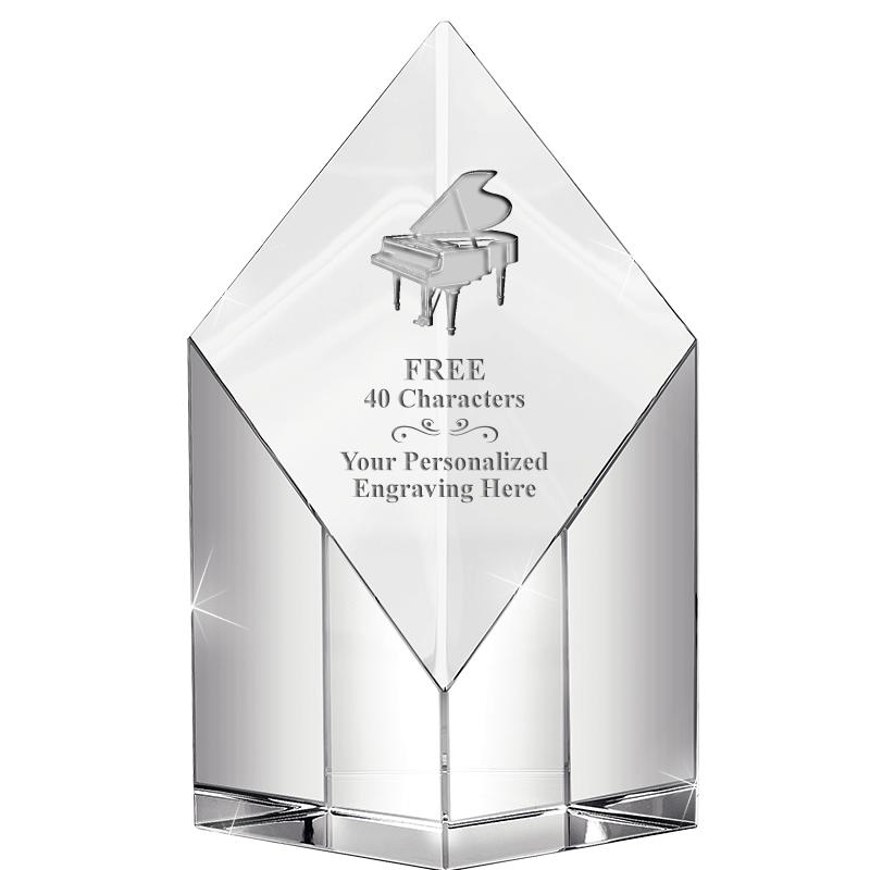 8" DIAMOND PEAK CRYSTAL