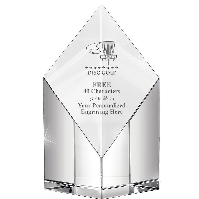 8" DIAMOND PEAK CRYSTAL