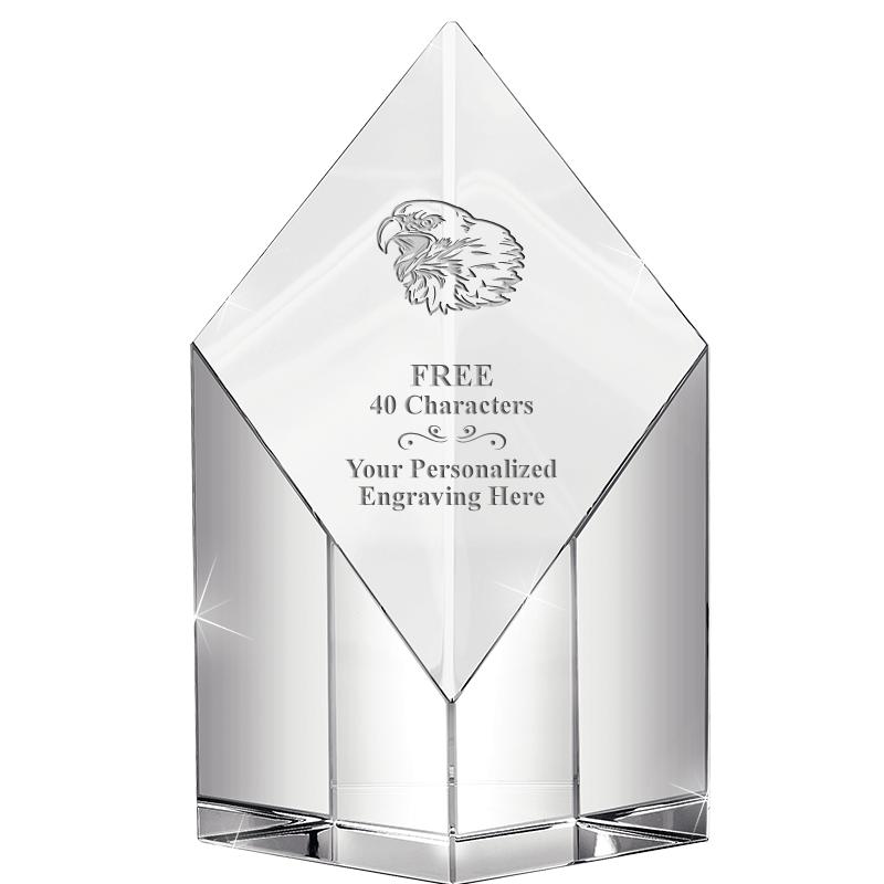 8" DIAMOND PEAK CRYSTAL