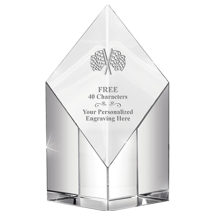 8" DIAMOND PEAK CRYSTAL