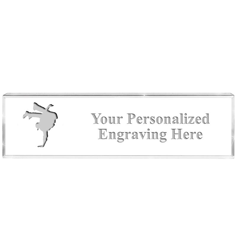 DESK NAMEPLATE CRYSTAL