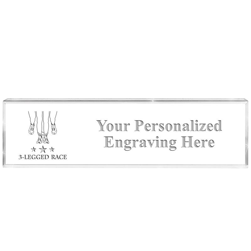 DESK NAMEPLATE CRYSTAL