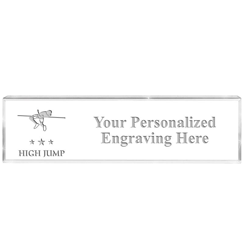 DESK NAMEPLATE CRYSTAL